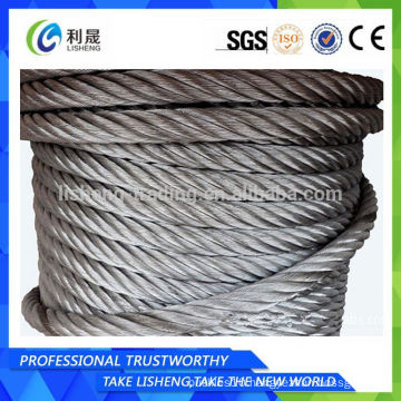 Ungalvanized Steel Wire Rope 19*7